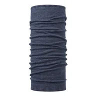 Czapki i chusty sportowe damskie - Chusta wielofunkcyjna z wełny merynosów Buff Merino Lightweight Edgy Denim - miniaturka - grafika 1