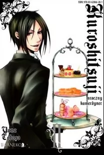 Waneko Yana Toboso Kuroshitsuji. Mroczny kamerdyner. Tom 2 - Komiksy dla dorosłych - miniaturka - grafika 1