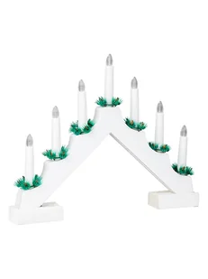 Profiline Dekoracyjna lampa LED w kolorze białym - 42,5 x 32 x 4,5 cm - Ozdoby bożonarodzeniowe - miniaturka - grafika 1