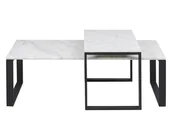 Ławy i stoliki kawowe - Actona Katrine Stolik kawowy Biały H000017773 - miniaturka - grafika 1