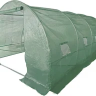 Szklarnie ogrodowe - Tunel ogrodowy "Lys" 6 x 3 m - szklarnia - 18 m² - 140 g - zielony - miniaturka - grafika 1