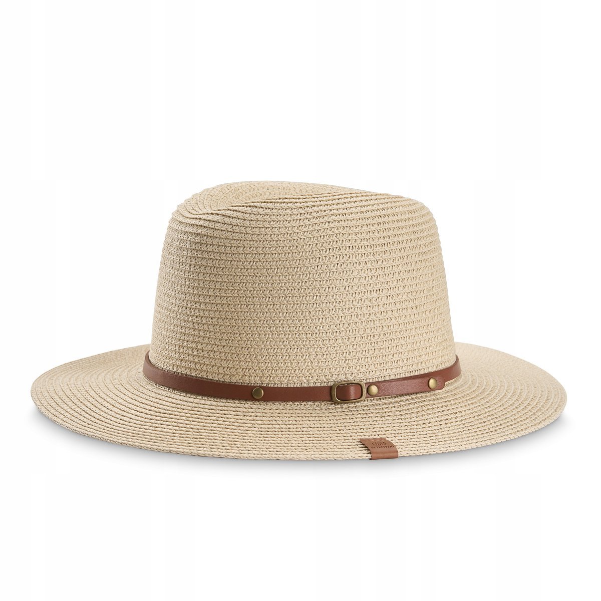 Betlewski Kapelusz Damski Panama Beżowy na Lato Elegancki 57cm