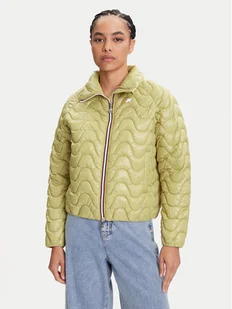 K-Way Kurtka przejściowa Soje K71421W Zielony Slim Fit - Kurtki damskie - miniaturka - grafika 1