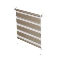 Rolety - Roleta dzień i noc mocca 68 x 215 cm - miniaturka - grafika 1