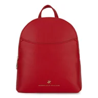 Plecaki - Beverly Hills Polo Club BHPC-C-007-07 Czerwony - miniaturka - grafika 1