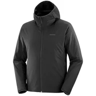 Kurtki męskie - Kurtka męska Salomon Mountain Flex Jacket HD M Rozmiar: XXL / Kolor: czarny - miniaturka - grafika 1