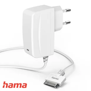 Hama Ładowarka Ładowarka sieciowa Apple iPhone 3G/3GS/4/4S i iPod) - Ładowarki do telefonów - miniaturka - grafika 1