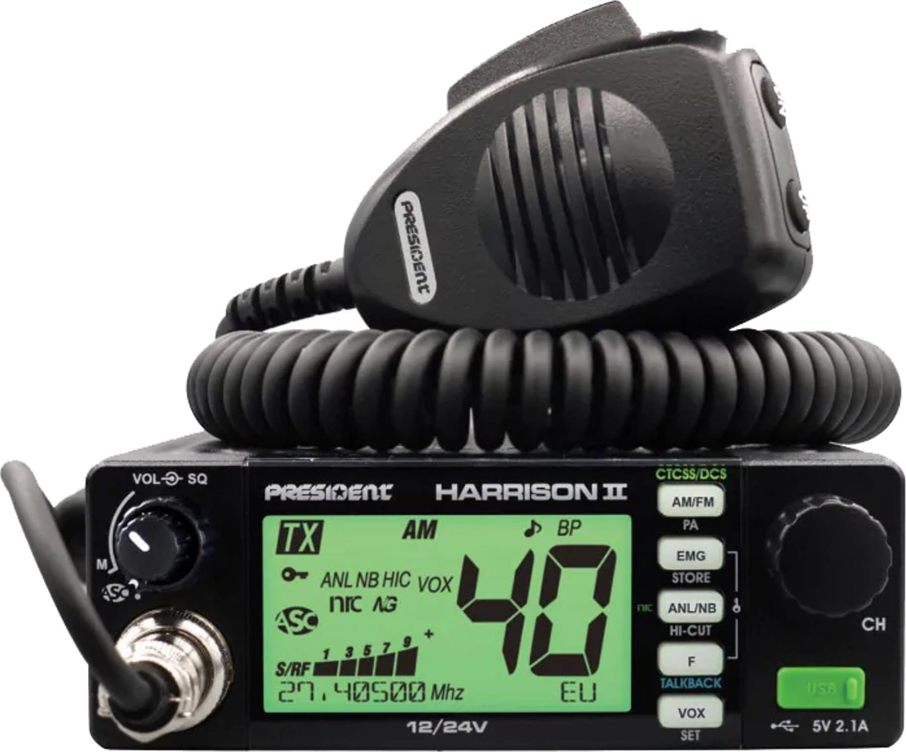 President Harrison II ASC AM/FM 12/24V