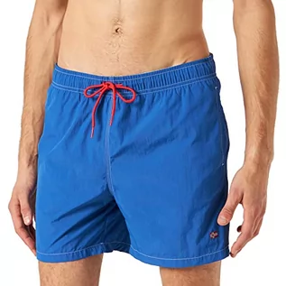 Kąpielówki męskie - Napapijri Męski kostium kąpielowy Valis, Skydiver Blue, M - grafika 1