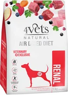 Sucha karma dla psów - 4Vets Natural Renal - 2 x 1 kg - miniaturka - grafika 1