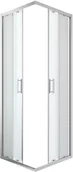 Kabiny prysznicowe - GoodHome Kabina prysznicowa kwadratowa Beloya 70 x 70 x 195 cm chrom/transparentna - miniaturka - grafika 1