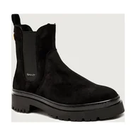 Botki damskie - Gant Skórzane sztyblety Aligrey - miniaturka - grafika 1