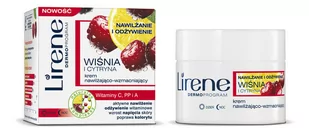 Lirene Lirene Moisture & Nourishment lekki orzeźwiający krem nawilżajacy z wiśnią i cytryną 50 ml - Kremy do twarzy - miniaturka - grafika 1