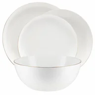 Serwisy obiadowe - Serwis obiadowy 6 os BOSTON Gold VILLA ITALIA - miniaturka - grafika 1