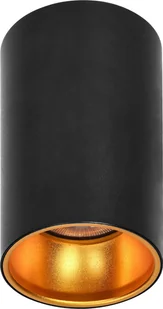Orno ELIZA, oprawa typu downlight, GU10, IP20, aluminiowa, czarno-złota - Lampy sufitowe - miniaturka - grafika 1