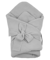 Rożki i beciki - Rożek niemowlęcy "Muślin szary" - miniaturka - grafika 1