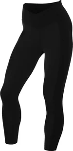 Nike Spodnie W Nk Df One Hr 7/8 Wrap Tight, Black/Cool Grey, FV7857-010, M - Spodnie rowerowe - miniaturka - grafika 1