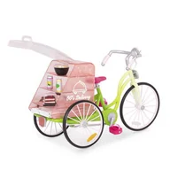 Figurki dla dzieci - Rower do cateringu - dla lalki 46cm lub podobnej - OG Delivery Bike - - miniaturka - grafika 1