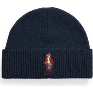 Czapki męskie - POLO RALPH LAUREN Czapka z dodatkiem wełny - miniaturka - grafika 1