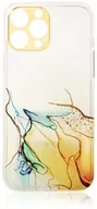 Etui i futerały do telefonów - Marble Case etui do Samsung Galaxy A12 5G żelowy pokrowiec marmur pomarańczowy - miniaturka - grafika 1