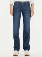 Spodnie damskie - Lee Jeansy Zoe 112355524 Niebieski Straight Fit - miniaturka - grafika 1