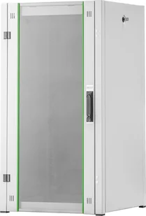 Szafa Digitus Szafa sieciowa stojąca Hyper Pro 19" 22U rack 600x600, drzwi przód szyba, szary, 1000kg - Szafy rack - miniaturka - grafika 1