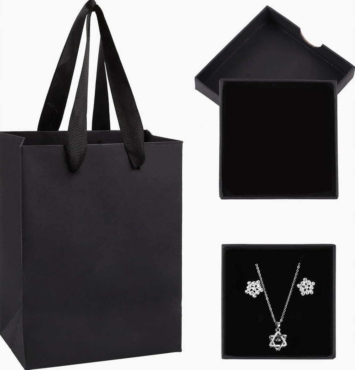 PUDEŁKO PREZENTOWE 8X8CM ETUI OZDOBNE ELEGANCKIE TRWAŁE DO BIŻUTERII