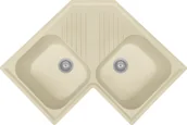 Zlewozmywaki - Zlew PLADOS ATLANTIC SAHARA (szampan 55) (FTA832055) - miniaturka - grafika 1