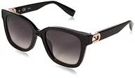 Okulary przeciwsłoneczne - Furla Unisex SFU597 okulary przeciwsłoneczne, czarne, rozmiar 53, czarny, 53 - miniaturka - grafika 1