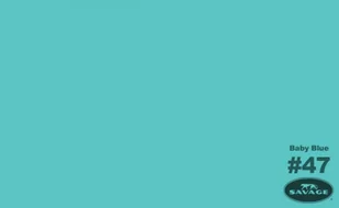 Savage Widetone kartonowe 2.72x11 m - 47 Baby Blue - Tła fotograficzne - miniaturka - grafika 1