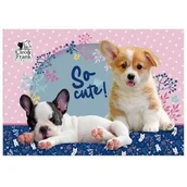 Podkładki na biurko - Derform Podkład oklejany CLEO I FRANK 34 pies 1szt. /POCF34/ DF125-CF34 - miniaturka - grafika 1