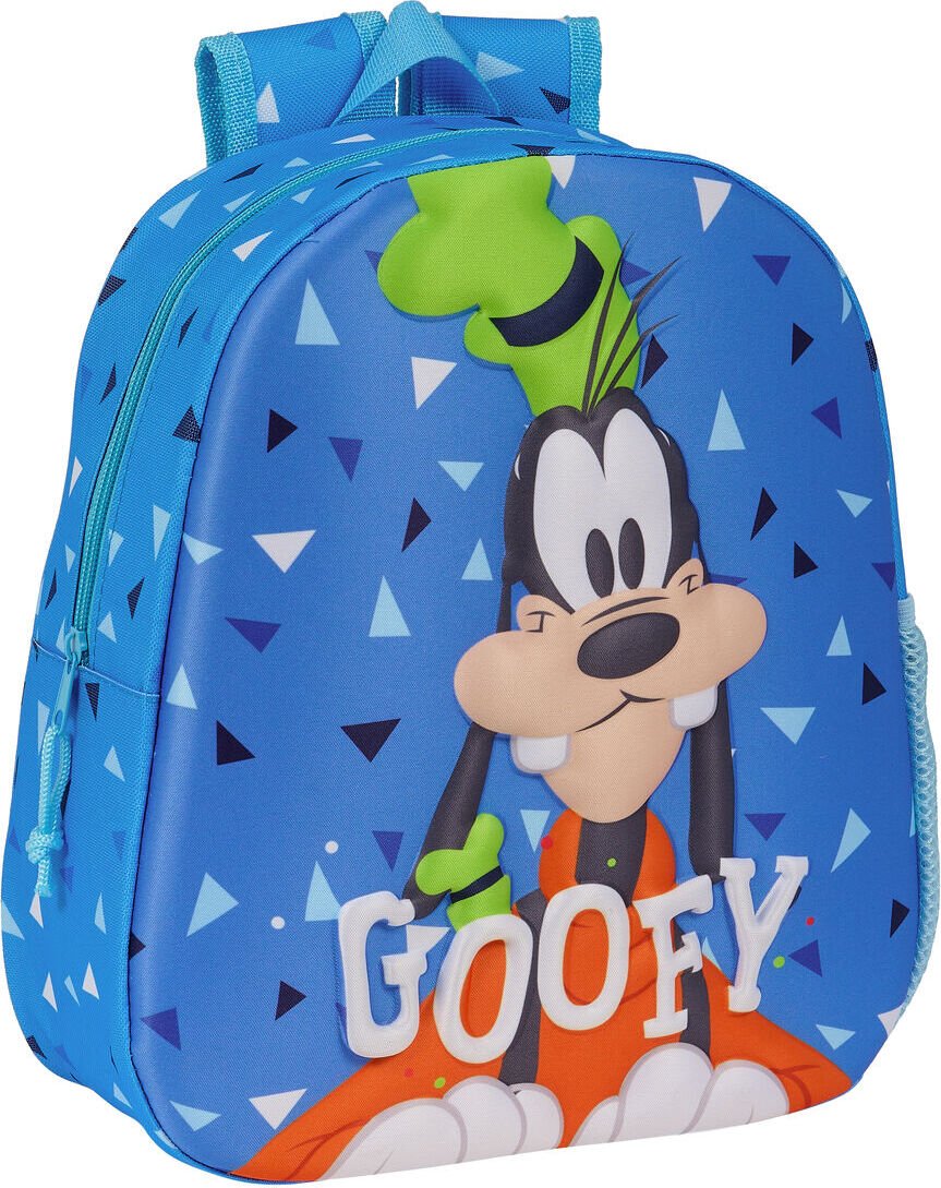 Plecak dziecięcy 3D Clásicos Disney Goofy Blue 27 x 33 x 10 cm