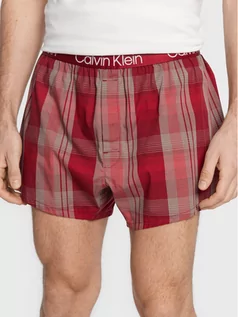 Majtki męskie - Bokserki 000NB3012A Czerwony - Calvin Klein Underwear - grafika 1