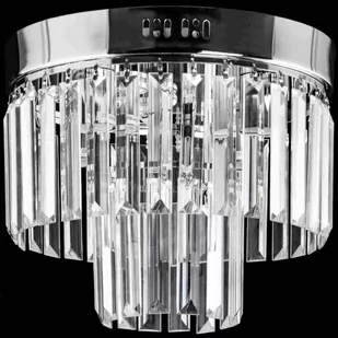 VEN Kryształowa LAMPA sufitowa VEN E1736/4+3 CR pałacowa OPRAWA crystal glamour chrom __code-67060 - Lampy sufitowe - miniaturka - grafika 1