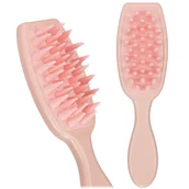 Szczotki do włosów dla dzieci - Szczotka masażer do głowy Light Pink - miniaturka - grafika 1