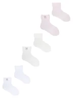 Skarpetki damskie - Skarpety dziewczęce bawełniane króliczek 3PAK 6-9 miesięcy YOCLUB - miniaturka - grafika 1