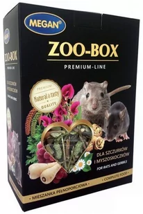 Megan Zoo-Box dla szczura i myszoskoczka, 550 g - Akcesoria dla ptaków - miniaturka - grafika 1