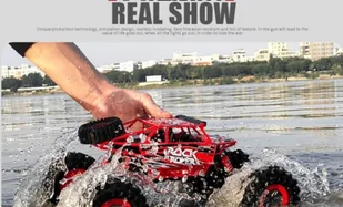Crawler Rock Rover amfibia dla dzieci 8+ Zdalnie sterowany model 1:12 Napęd 4x4 - Zabawki zdalnie sterowane - miniaturka - grafika 7