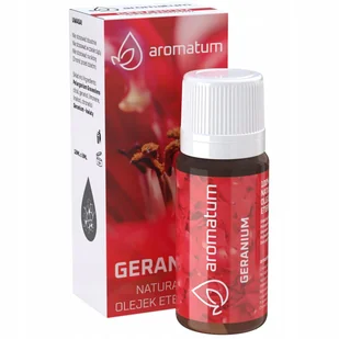 Naturalny OLEJEK ETERYCZNY geranium 12 ml - Aromaterapia - miniaturka - grafika 1