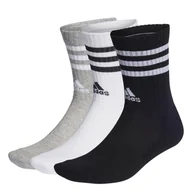Skarpetki sportowe męskie - 3-Stripes Cushioned Crew Socks 3 Pairs - miniaturka - grafika 1