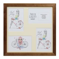 Ramki na zdjęcia - Galeria na zjdęcia drewniana 4 x 10 x 15 cm - miniaturka - grafika 1