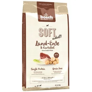 Bosch Petfood Soft+ Land Ente&Kartoffel 12,5 kg - Sucha karma dla psów - miniaturka - grafika 1