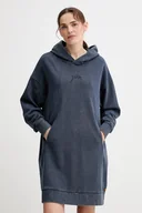 Sukienki - G-Star sukienka bawełniana kolor niebieski mini oversize D27165.D969 - miniaturka - grafika 1