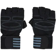 Rękawice do ćwiczeń - Rękawice fitness ENERO 1061634 ( XL) Czarny - miniaturka - grafika 1