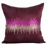 Poszewki na poduszki - EUROFIRANY" B.B. CHOCZYŃSCY SPÓŁKA JAWNA Poszewka Z Haftem Dekor Mark 40 x 40 Wielokolorowy 1224192 - miniaturka - grafika 1