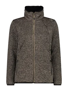 CMP Kurtka polarowa w kolorze jasnobrązowo-czarnym - Kurtki damskie - miniaturka - grafika 1