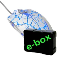 Myszki - E-Blue Cobra biało-niebieska (EMS624WHCA-IU) - miniaturka - grafika 1
