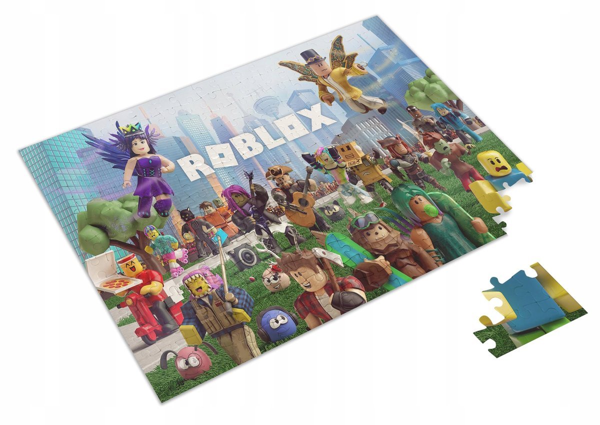 Puzzle Roblox Gra Postacie + Imię pudełko A3 252 el.