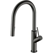 Baterie kuchenne - Omnires Bend bateria kuchenna grafit/szary BE6455GR - miniaturka - grafika 1