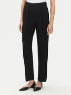 Spodnie damskie - Armani Exchange Spodnie materiałowe XW000664 AF10872 UC001 Czarny Loose Fit - miniaturka - grafika 1